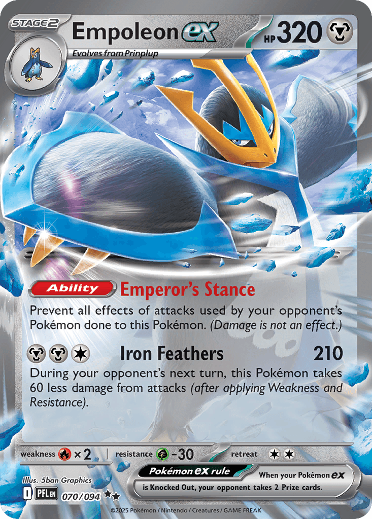 Empoleon ex: Phantasmal Flames