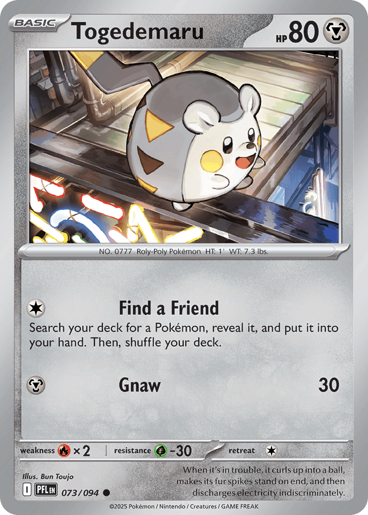 Togedemaru: Phantasmal Flames