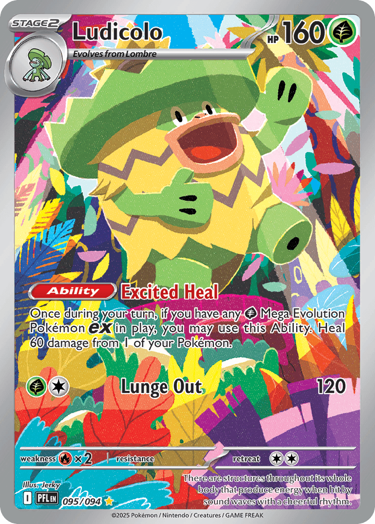 Ludicolo: Phantasmal Flames