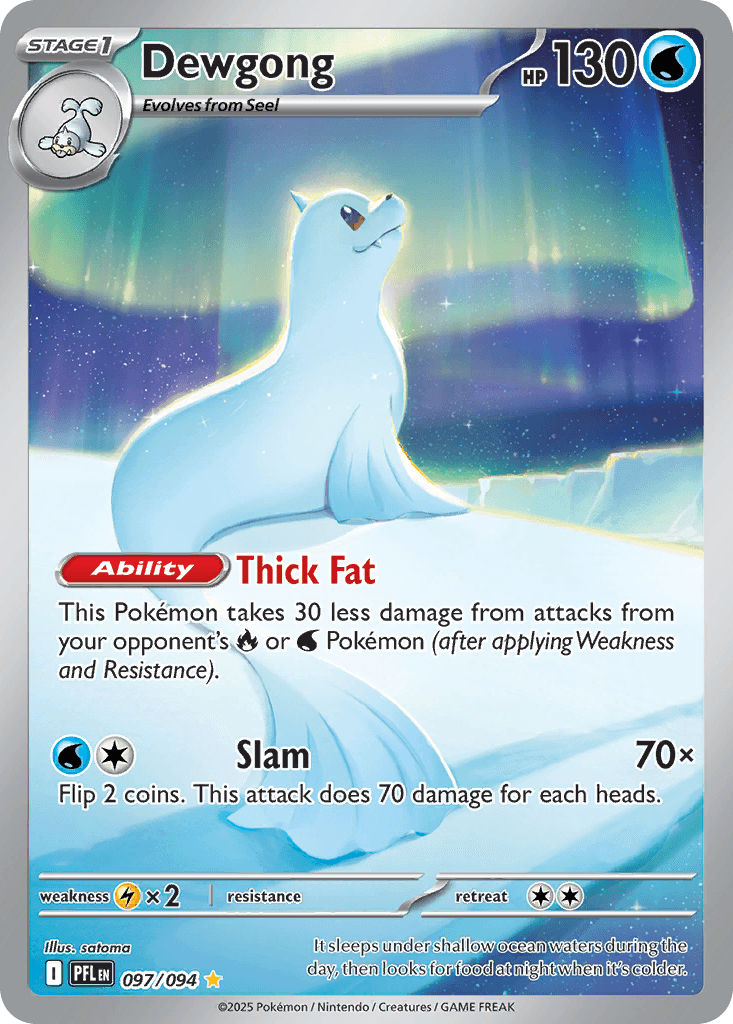Dewgong: Phantasmal Flames