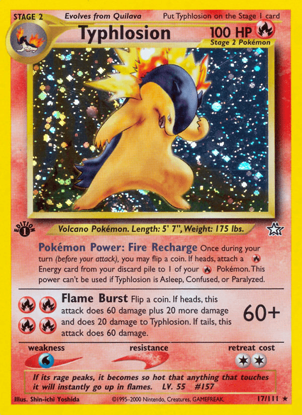 Typhlosion: Neo Genesis