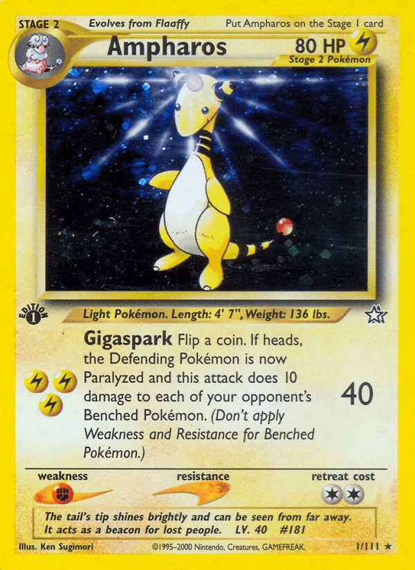 Ampharos: Neo Genesis