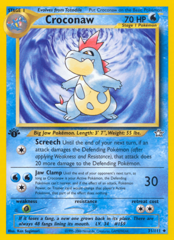 Croconaw: Neo Genesis