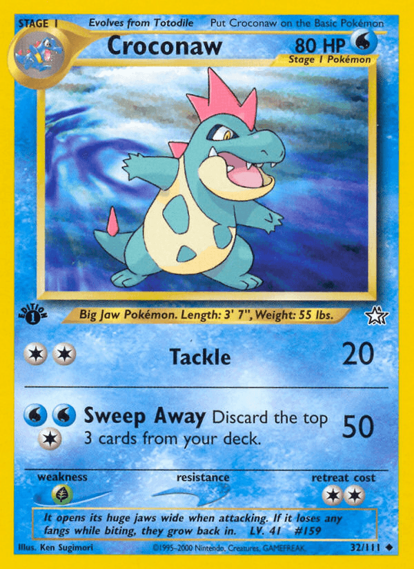 Croconaw: Neo Genesis