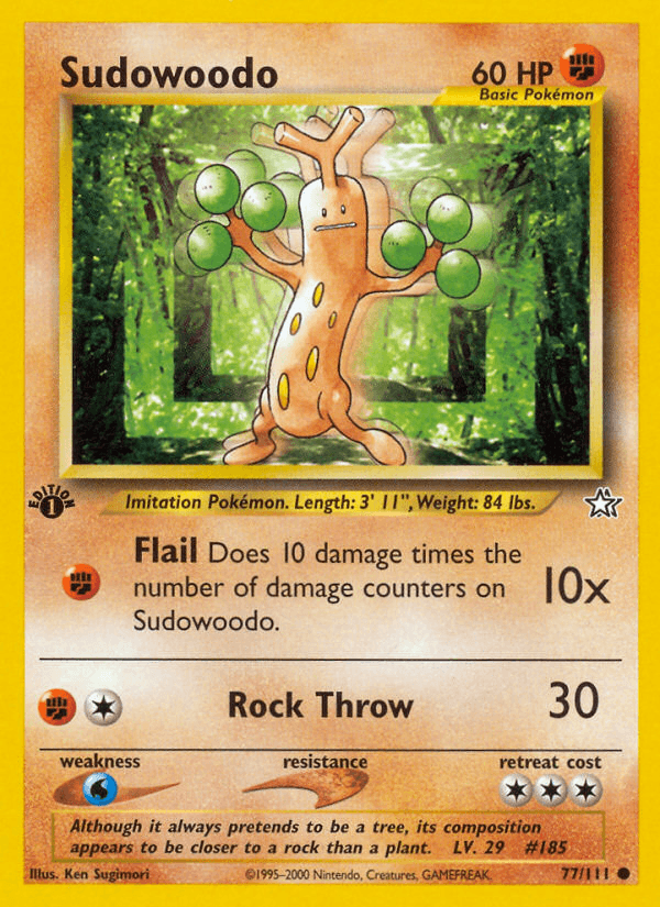 Sudowoodo: Neo Genesis