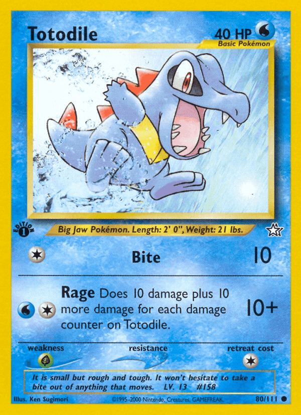 Totodile: Neo Genesis