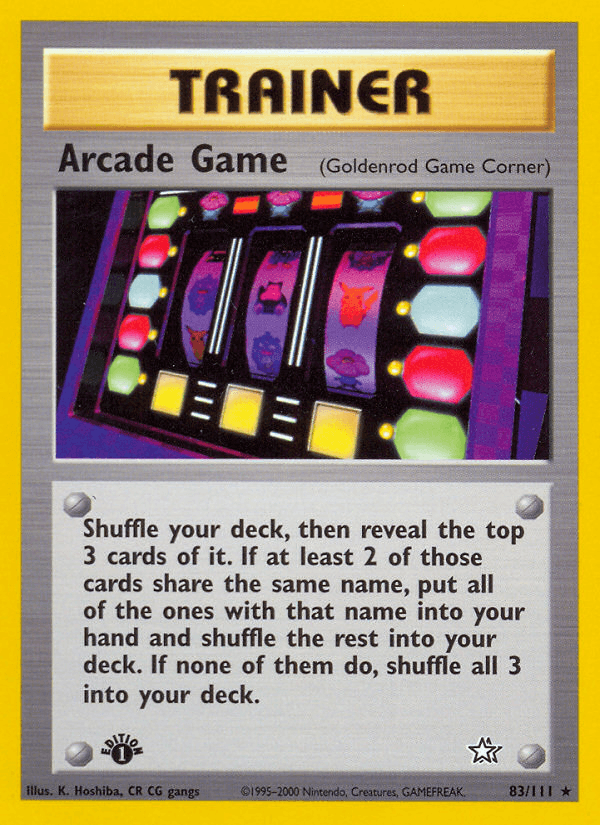 Arcade Game: Neo Genesis
