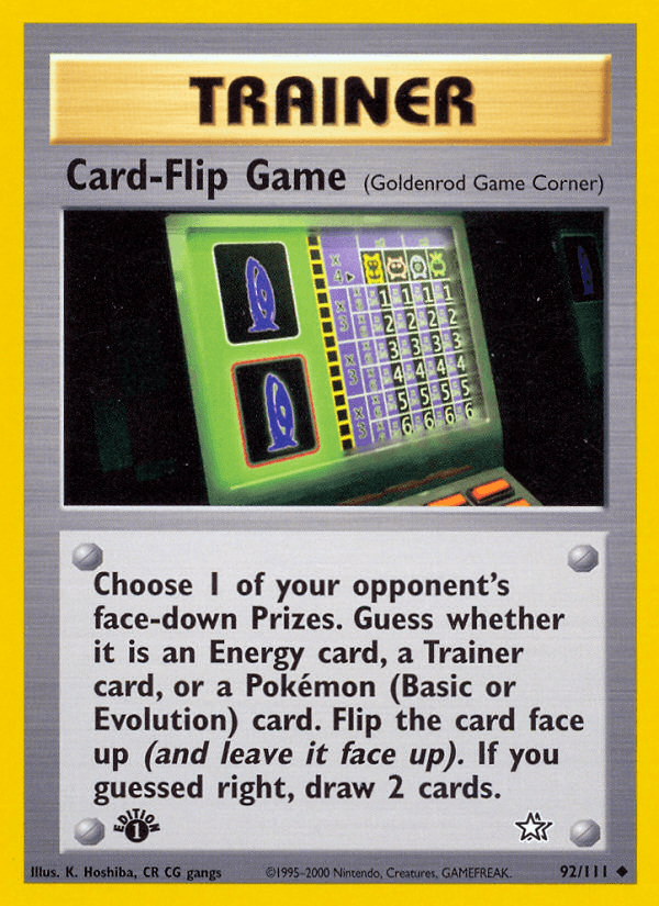 Card-Flip Game: Neo Genesis