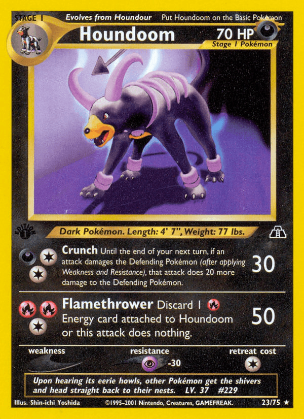 Houndoom: Neo Discovery