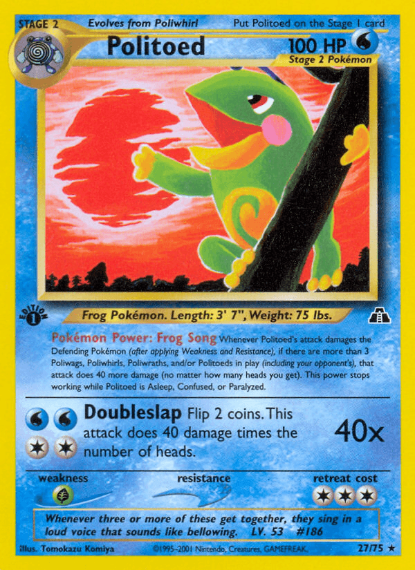 Politoed: Neo Discovery