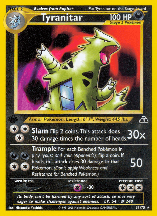 Tyranitar: Neo Discovery