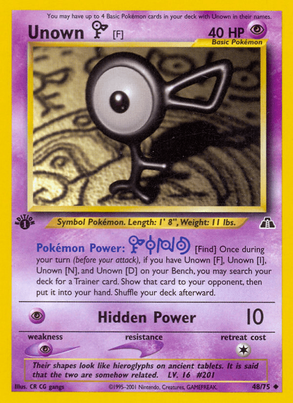 Unown [F]: Neo Discovery