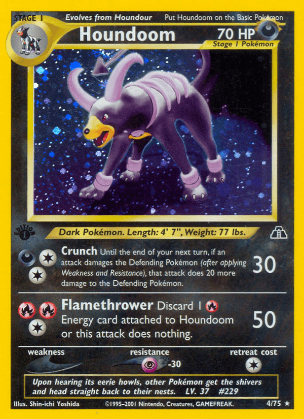 Houndoom: Neo Discovery