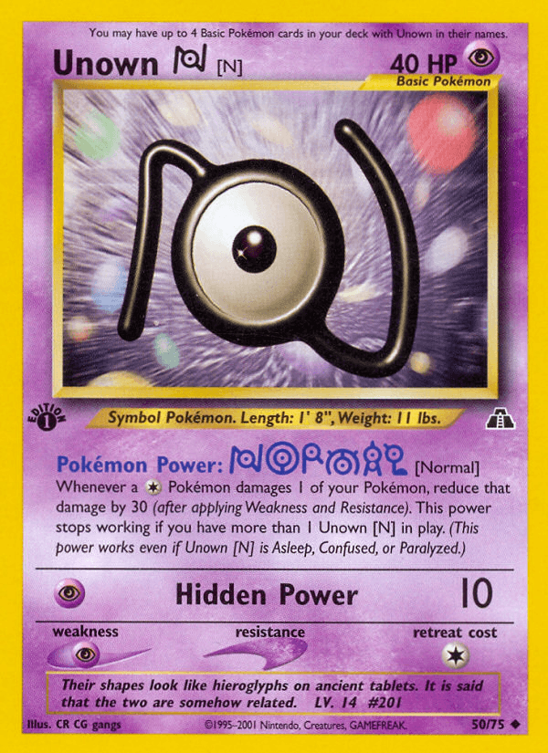 Unown [N]: Neo Discovery