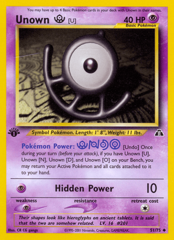 Unown [U]: Neo Discovery