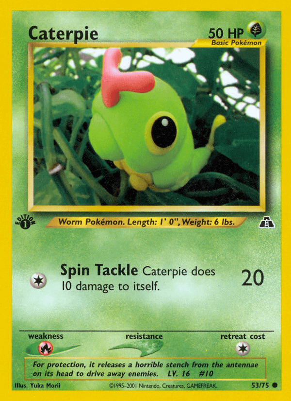 Caterpie: Neo Discovery