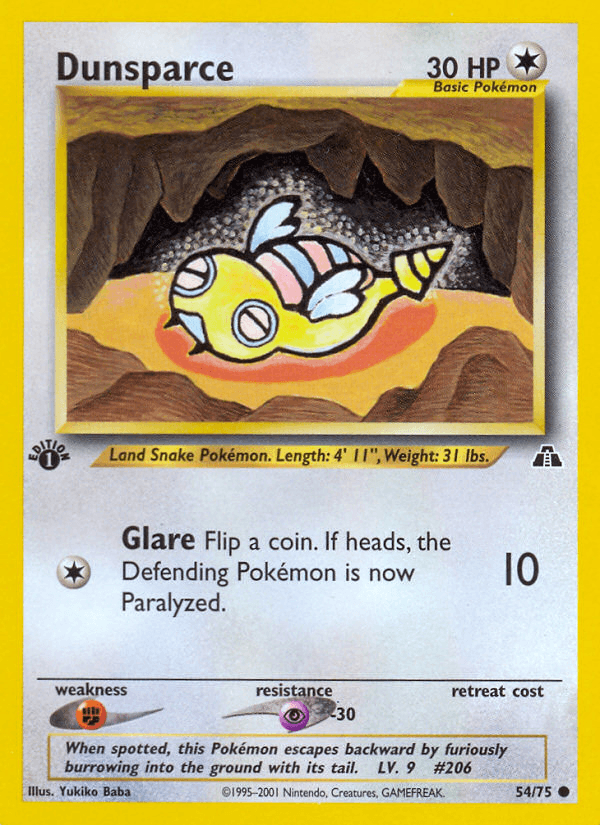 Dunsparce: Neo Discovery