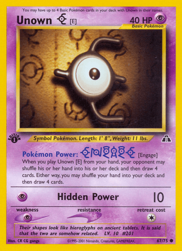 Unown [E]: Neo Discovery