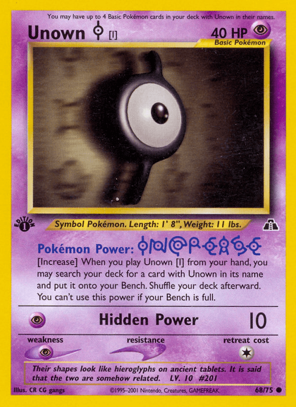 Unown [I]: Neo Discovery