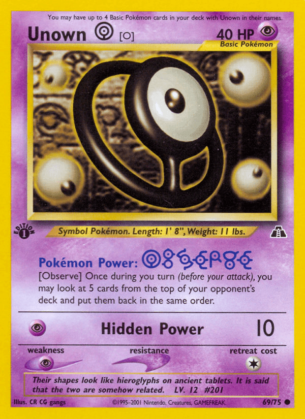 Unown [O]: Neo Discovery