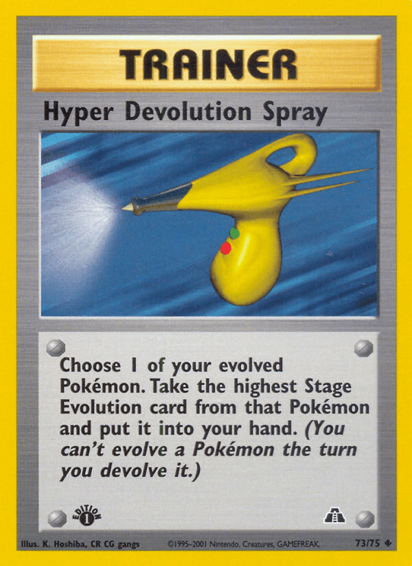 Hyper Devolution Spray: Neo Discovery