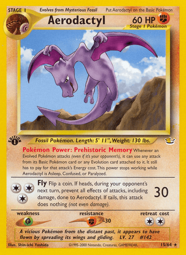 Aerodactyl: Neo Revelation