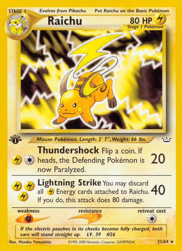 Raichu: Neo Revelation