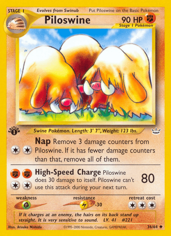 Piloswine: Neo Revelation