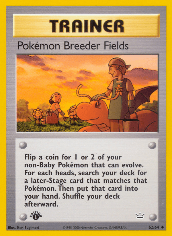 Pokémon Breeder Fields: Neo Revelation