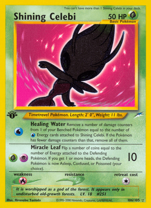 Shining Celebi: Neo Destiny