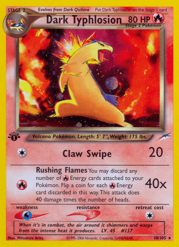Dark Typhlosion: Neo Destiny
