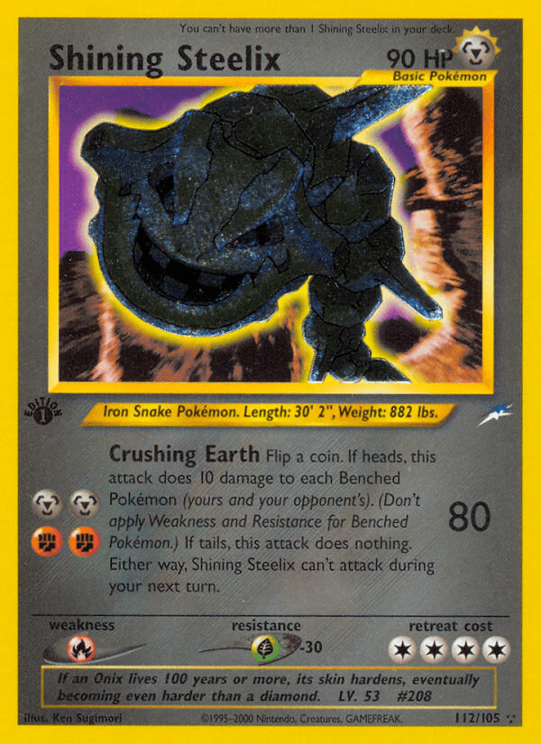 Shining Steelix: Neo Destiny