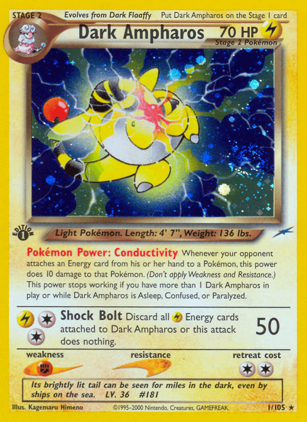 Dark Ampharos: Neo Destiny