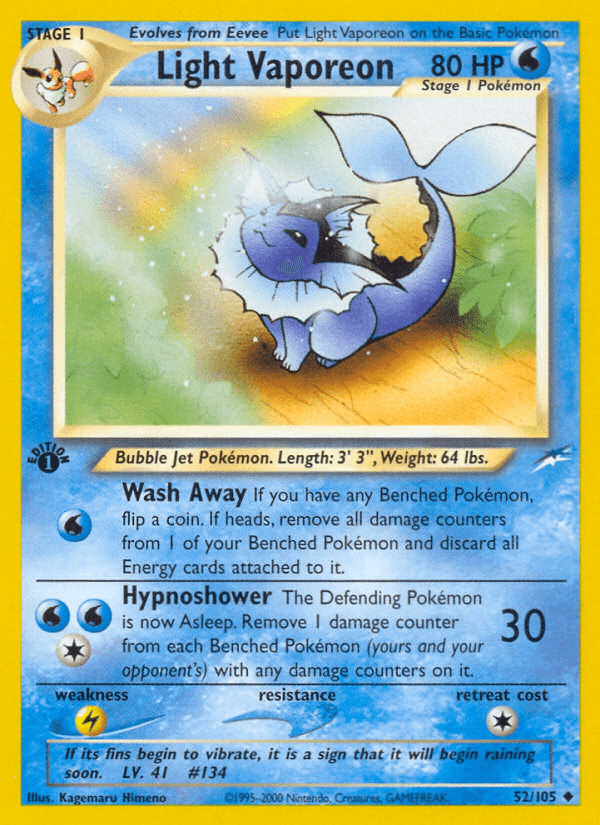 Light Vaporeon: Neo Destiny