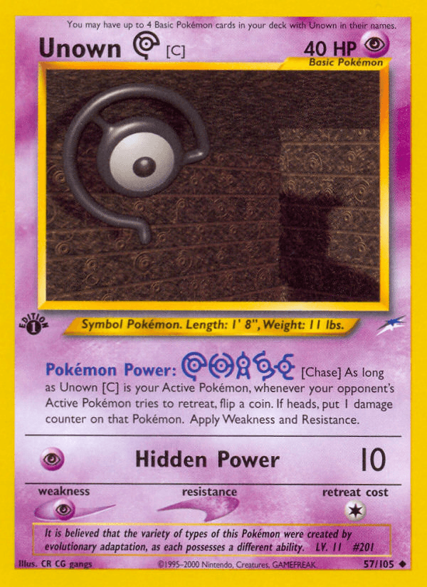 Unown [C]: Neo Destiny