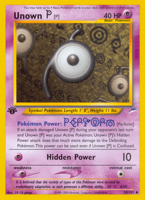 Unown [P]: Neo Destiny