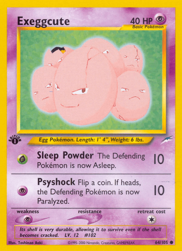 Exeggcute: Neo Destiny