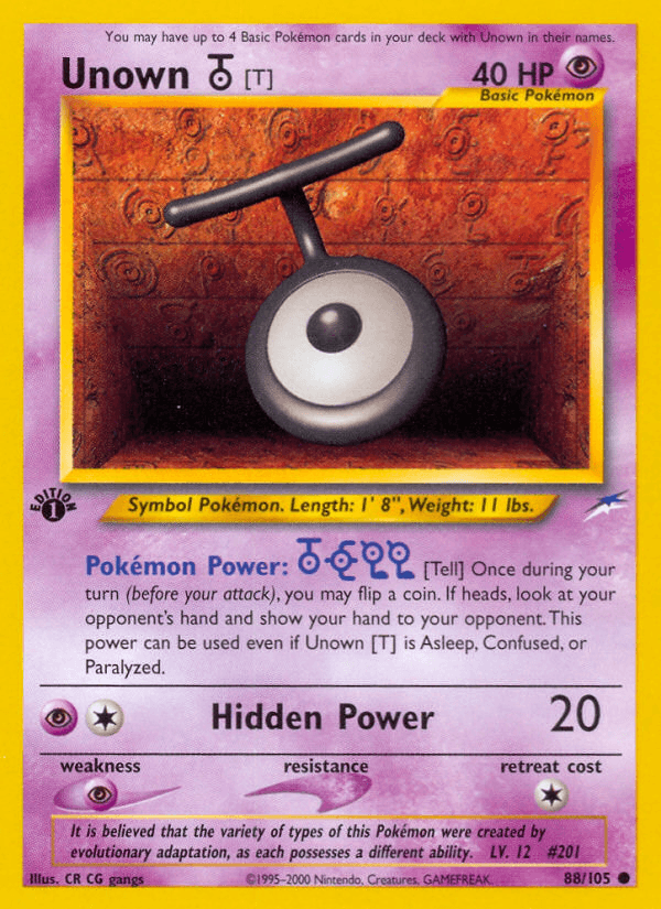 Unown [T]: Neo Destiny