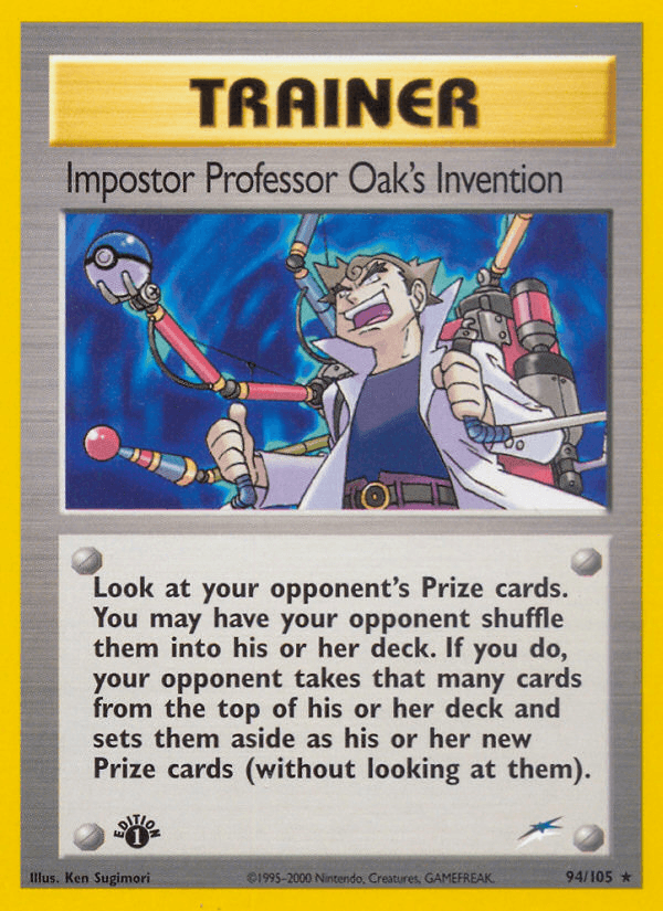 Impostor Professor Oak's Invention: Neo Destiny