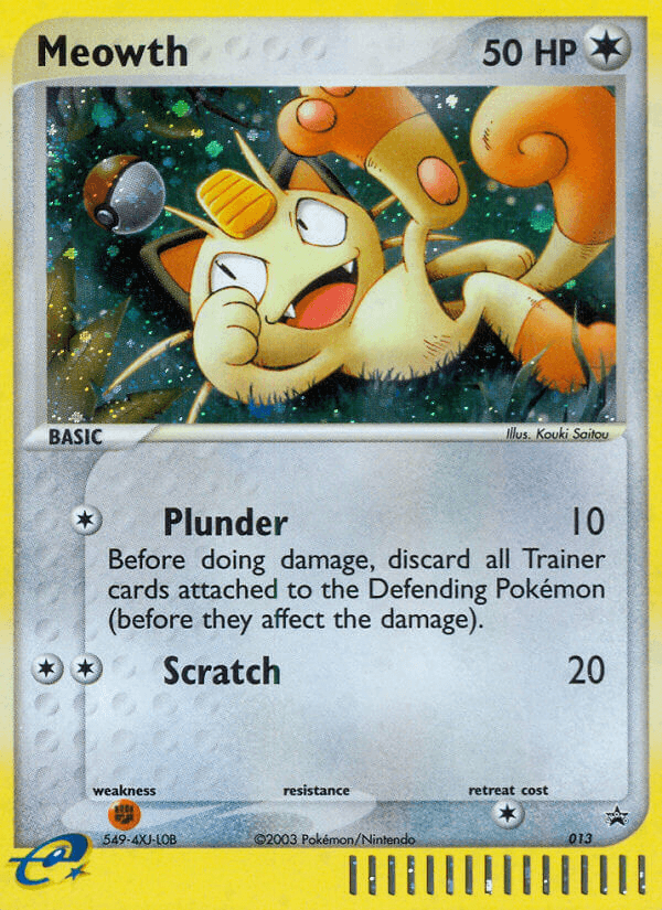 Meowth: Nintendo Black Star Promos