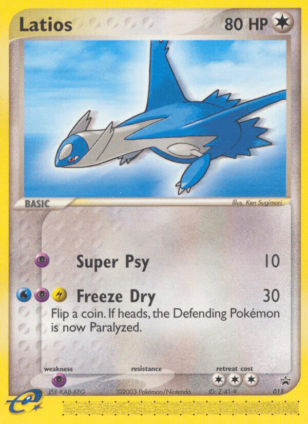 Latios: Nintendo Black Star Promos