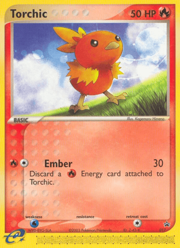 Torchic: Nintendo Black Star Promos