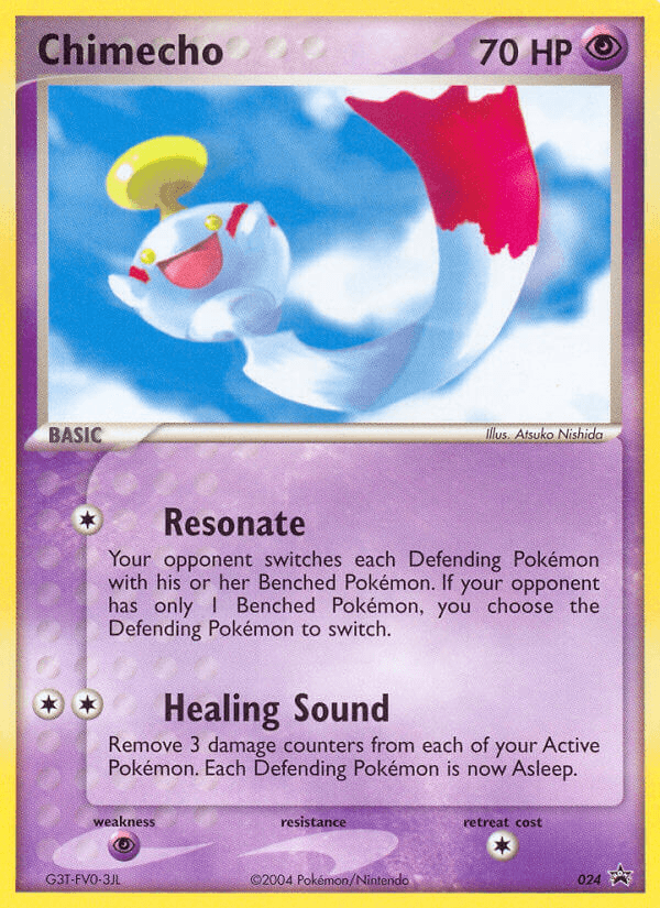 Chimecho: Nintendo Black Star Promos