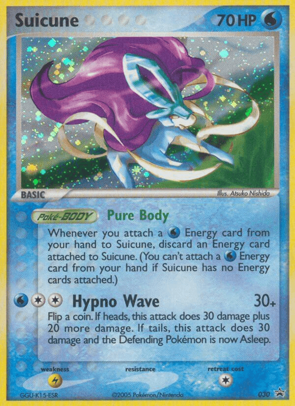 Suicune: Nintendo Black Star Promos
