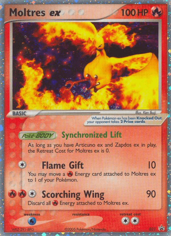 Moltres ex: Nintendo Black Star Promos