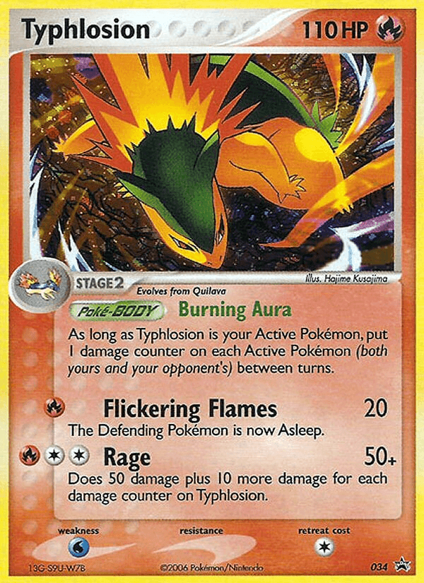 Typhlosion: Nintendo Black Star Promos
