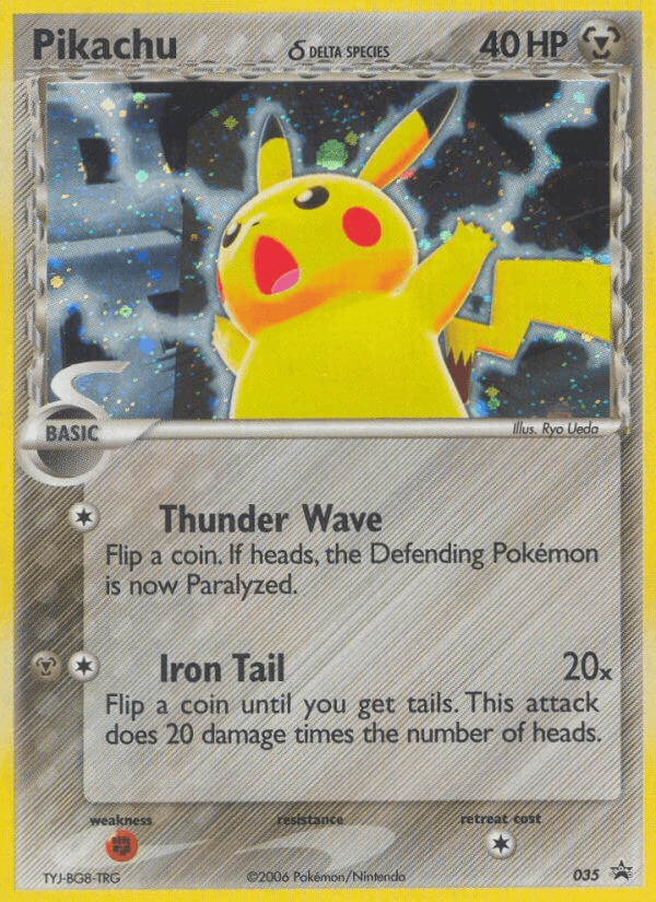 Pikachu δ: Nintendo Black Star Promos