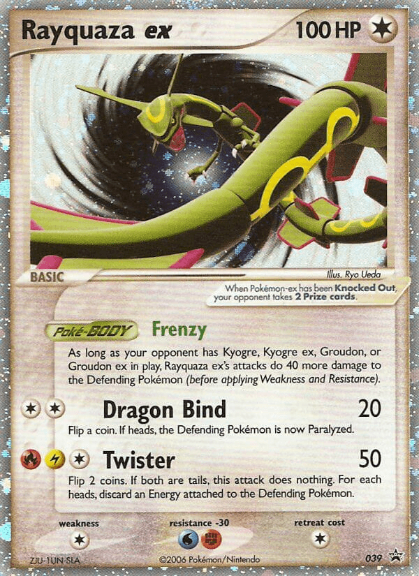 Rayquaza ex: Nintendo Black Star Promos
