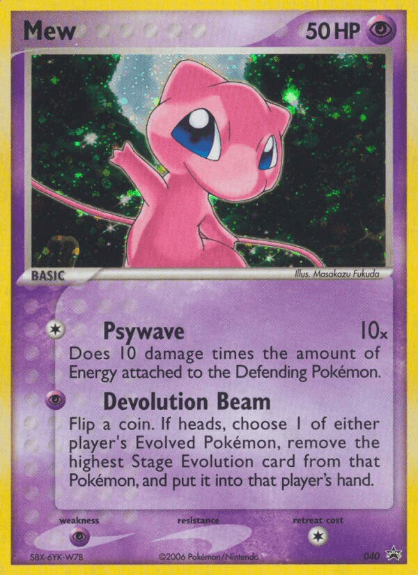 Mew: Nintendo Black Star Promos