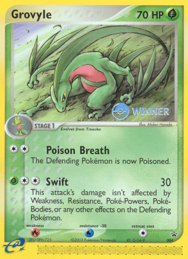 Grovyle: Nintendo Black Star Promos